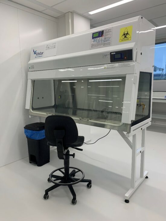 BSC cabinet in the laboratory Paalbergweg 2-4 Amsterdam