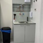 Wash basin (hot/cold tap) in the lab spaces, Paalbergweg 2-4 Amsterdam