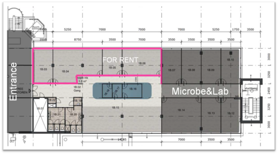 Alternative Lay-out Offices First Floor, Paalbergweg 2-4 Amsterdam