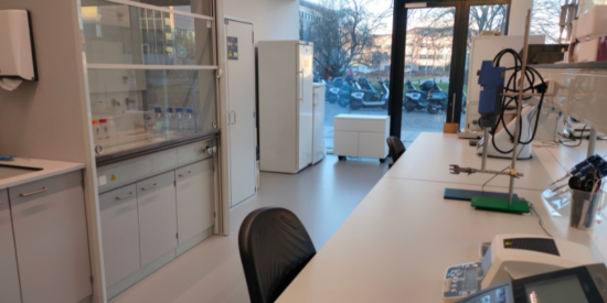 Open Kitchen Labs Chemistry lab