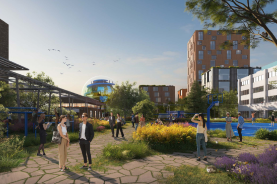 Noviotech Campus will be a place for both companies and their employees to enjoy spending time